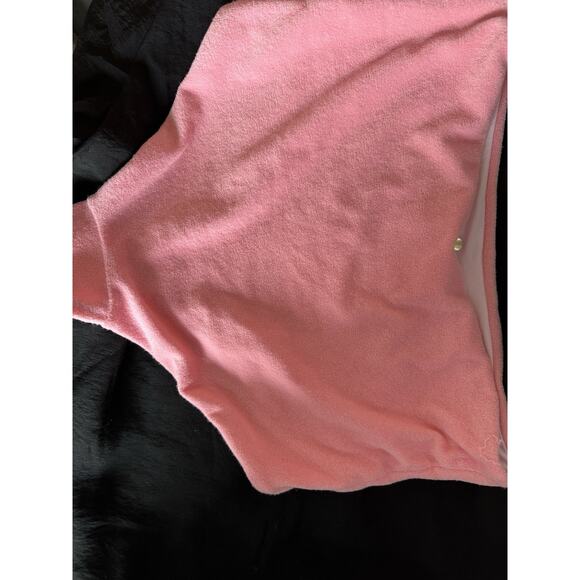 6 for 20 Victoria Secret Swim 2 piece Terry Pink High Waist Under Wire 34DD M - Picture 4 of 11